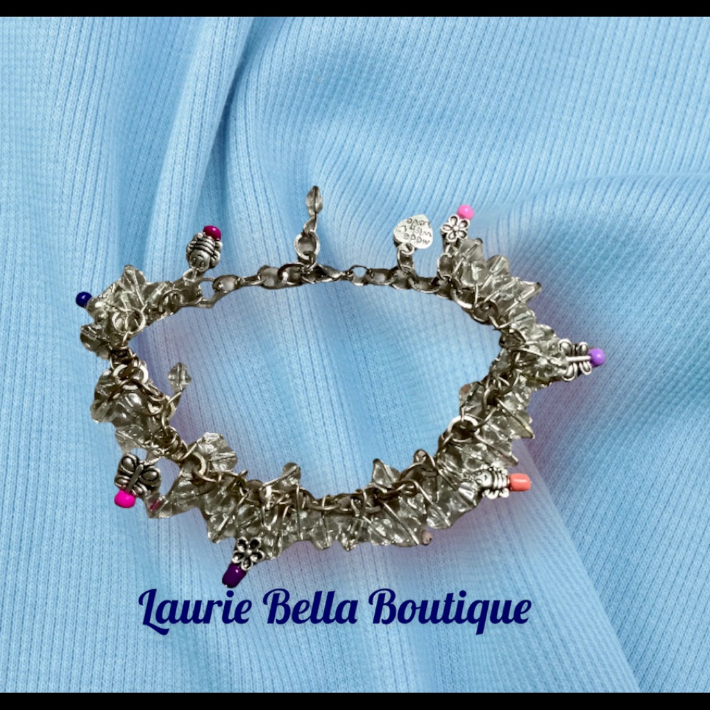 Crystal & Charms Bracelet